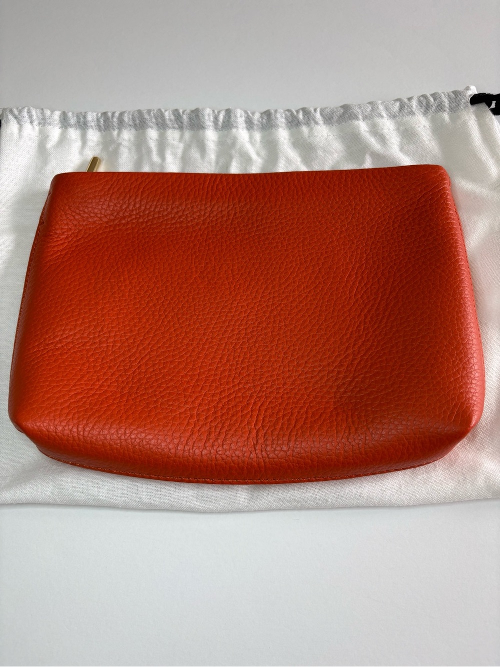 CUYANA NWT Mini Zipper Pouch in Poppy
